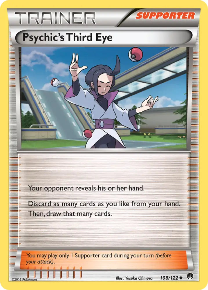 Psychic’s Third Eye (108/122) [XY: BREAKpoint] - Pokemon Single