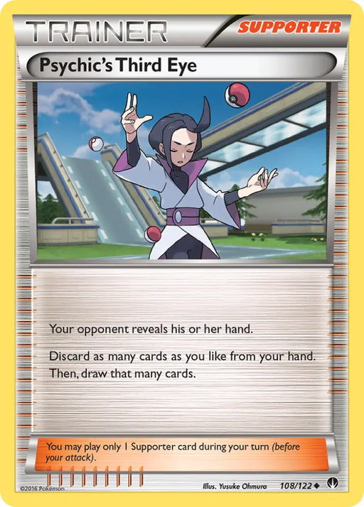 Psychic’s Third Eye (108/122) [XY: BREAKpoint] - Pokemon Single