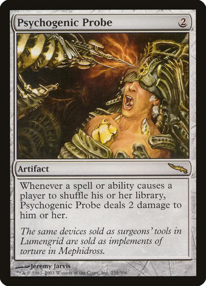 Psychogenic Probe [Mirrodin] - MTG Single