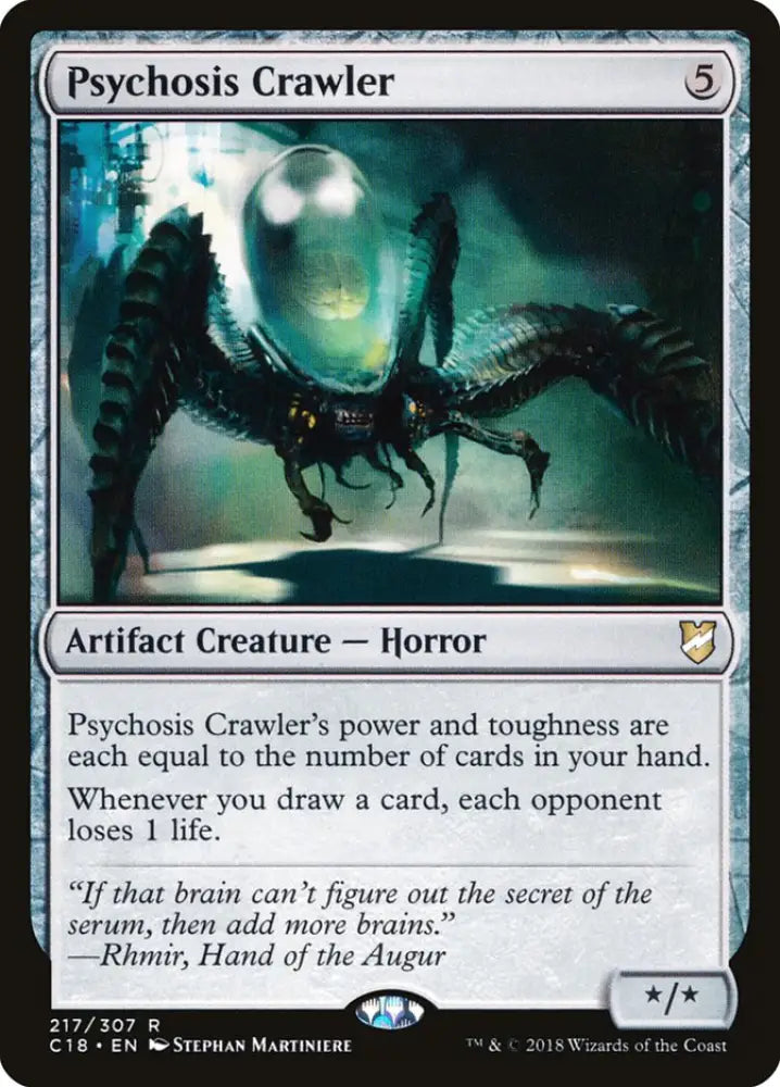 Psychosis Crawler [Commander 2018] - MTG Single