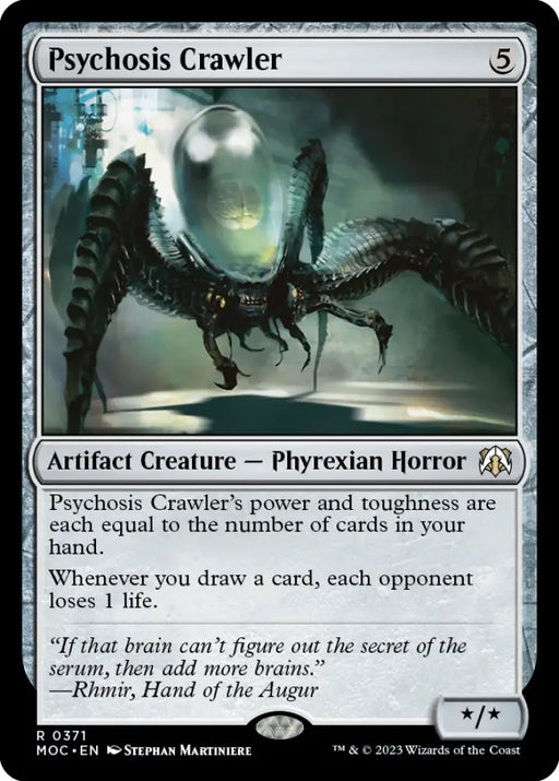 Psychosis Crawler [March of the Machine Commander] - MTG Single