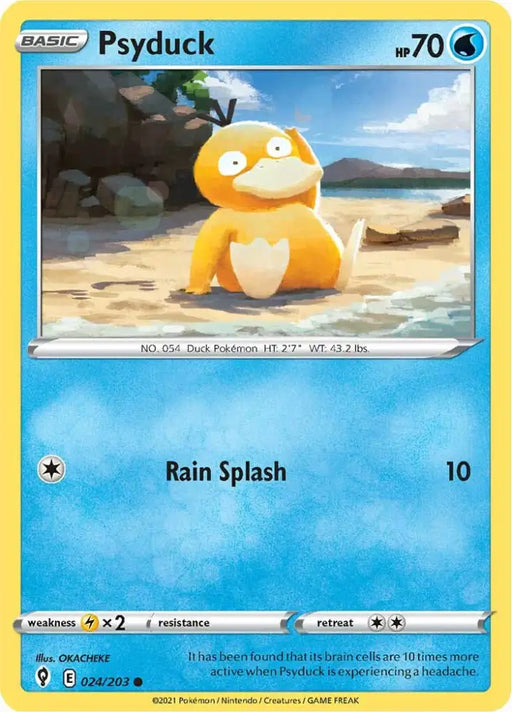Psyduck (024/203) [Sword & Shield: Evolving Skies] - Pokemon Single