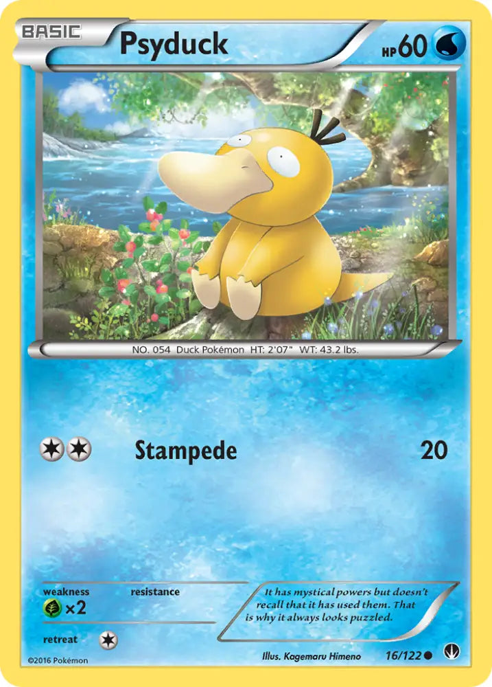 Psyduck (16/122) [XY: BREAKpoint] - Pokemon Single