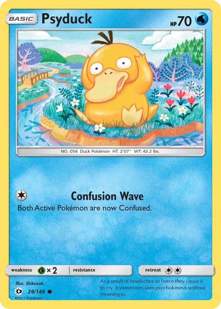 Psyduck (28/149) [Sun & Moon: Base Set] - Pokemon Single