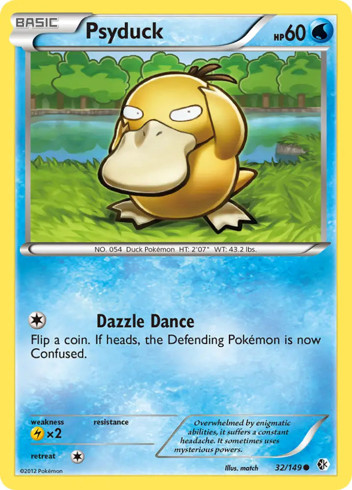 Psyduck (32/149) [Black & White: Boundaries Crossed] - Pokemon Single