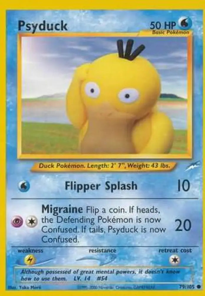 Psyduck (79/105) [Neo Destiny Unlimited] - Pokemon Single