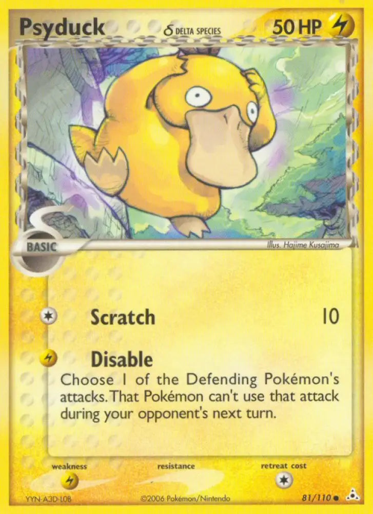 Psyduck (81/110) (Delta Species) [EX: Holon Phantoms] - Pokemon Single