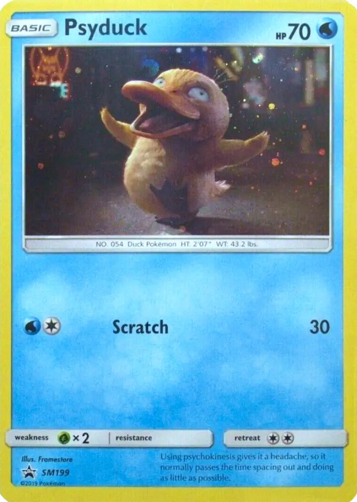 Psyduck (SM199) [Sun & Moon: Black Star Promos] - Pokemon Single