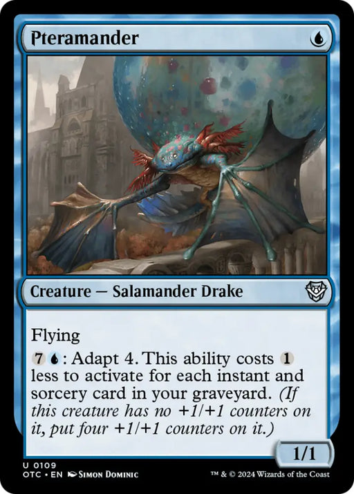 Pteramander [Outlaws of Thunder Junction Commander] - MTG Single