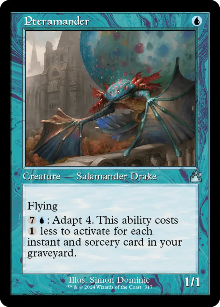 Pteramander (Retro Frame) [Ravnica Remastered] - MTG Single