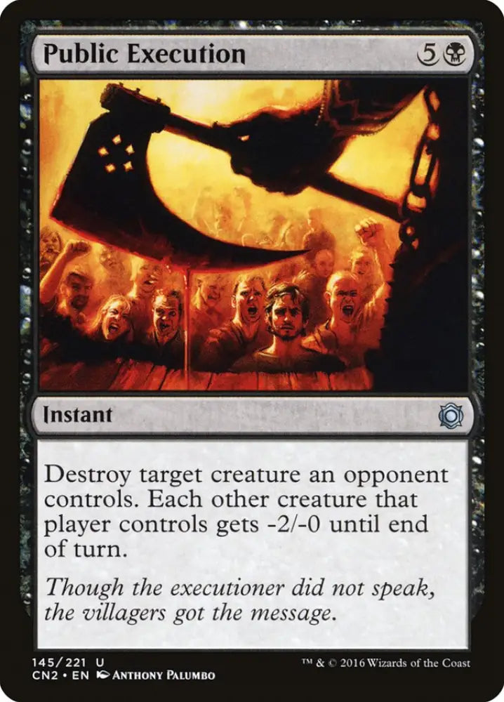 Public Execution [Conspiracy: Take the Crown] - MTG Single