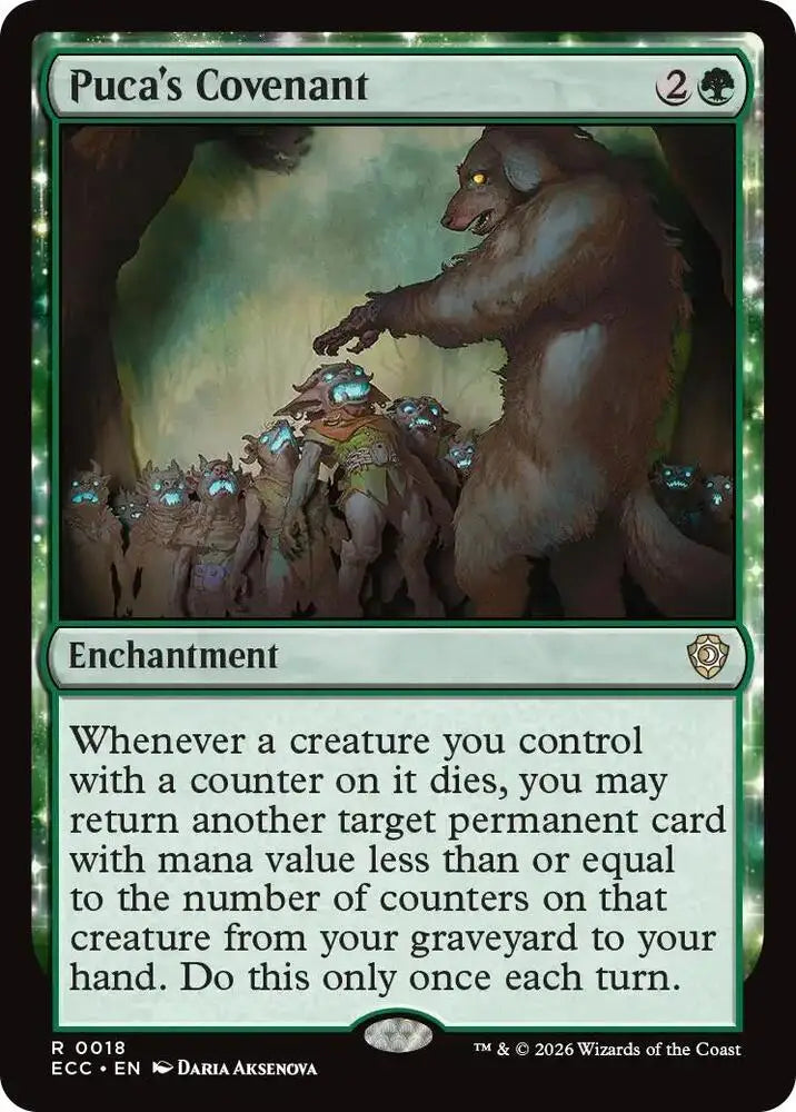 Puca's Covenant (18) [Lorwyn Eclipsed Commander]
