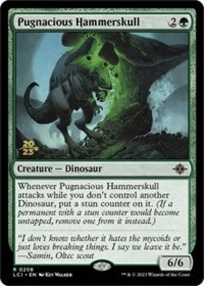 Pugnacious Hammerskull (208) [Prerelease Cards]