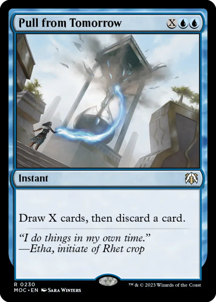 Pull from Tomorrow [March of the Machine Commander] - MTG Single