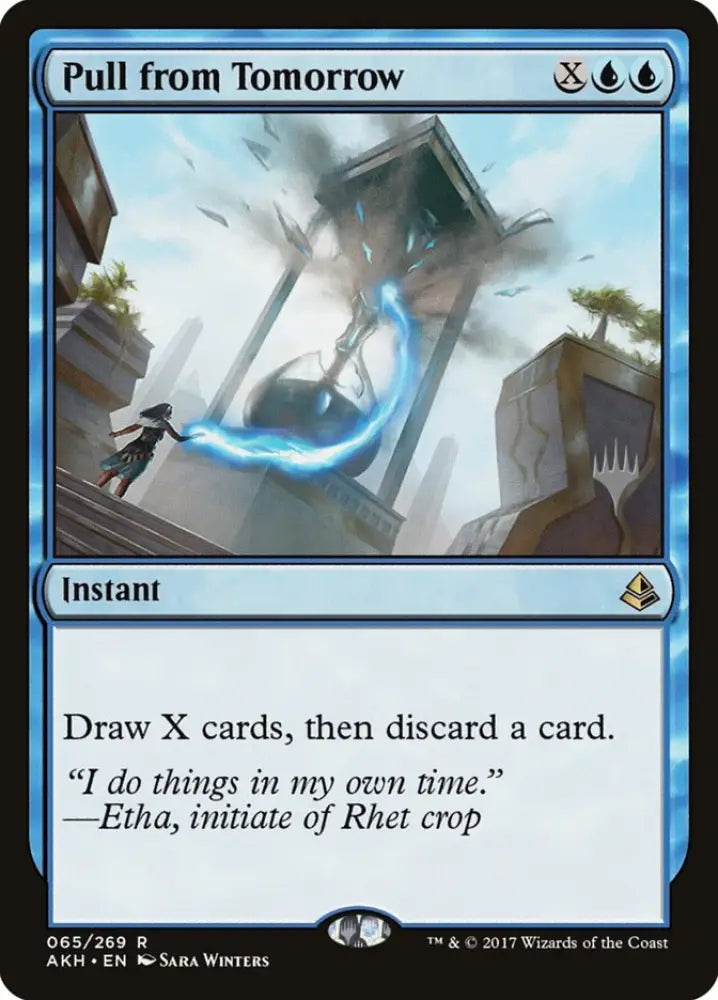 Pull from Tomorrow (Promo Pack) [Amonkhet Promos] - MTG Single