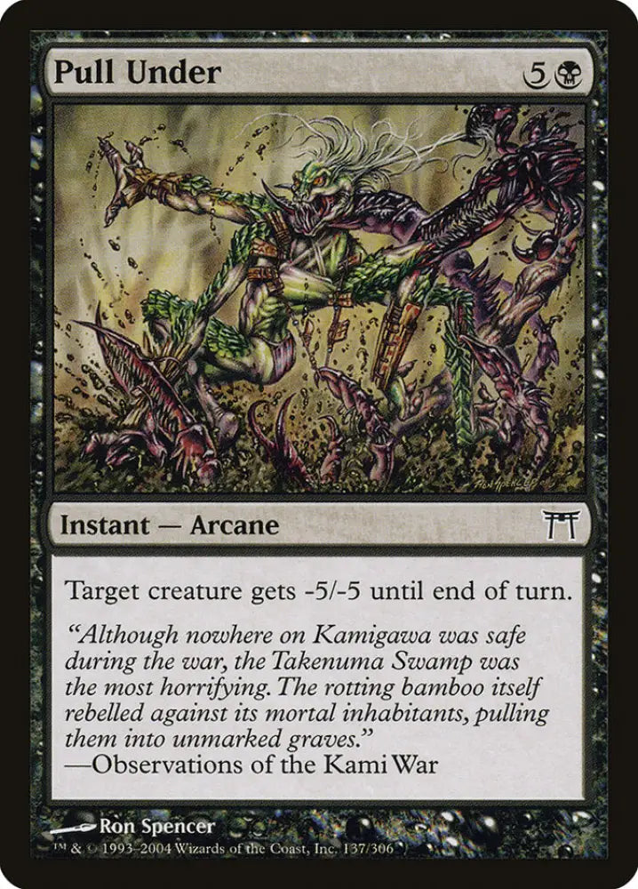 Pull Under [Champions of Kamigawa] - MTG Single