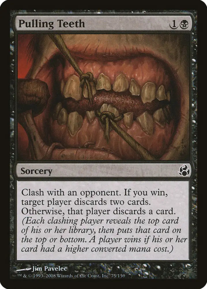 Pulling Teeth [Morningtide] - MTG Single