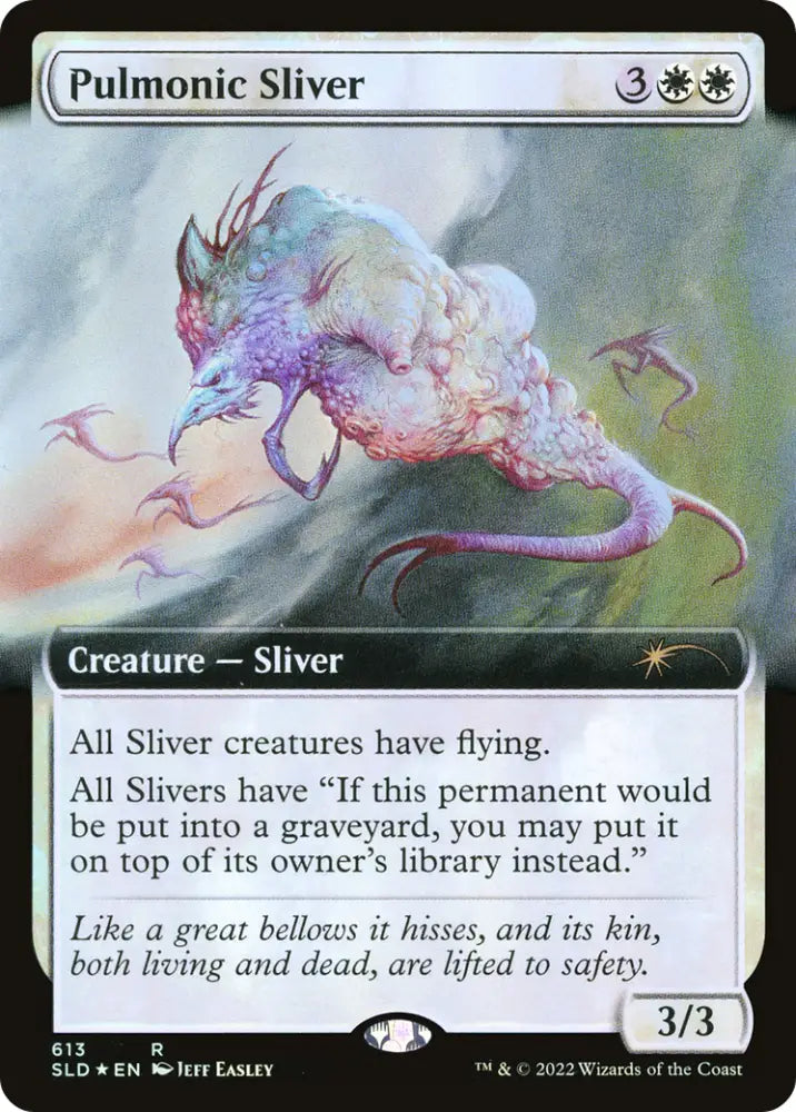 Pulmonic Sliver (Extended Art) [Secret Lair Drop Promos] - MTG Single