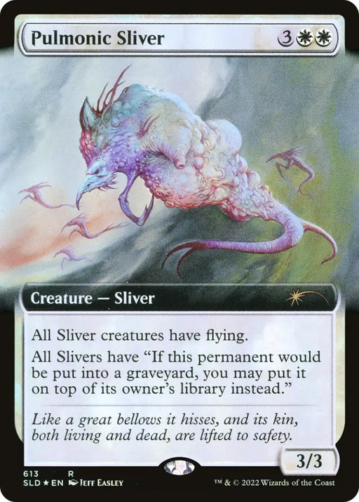 Pulmonic Sliver (Extended Art) [Secret Lair Drop Promos] - MTG Single