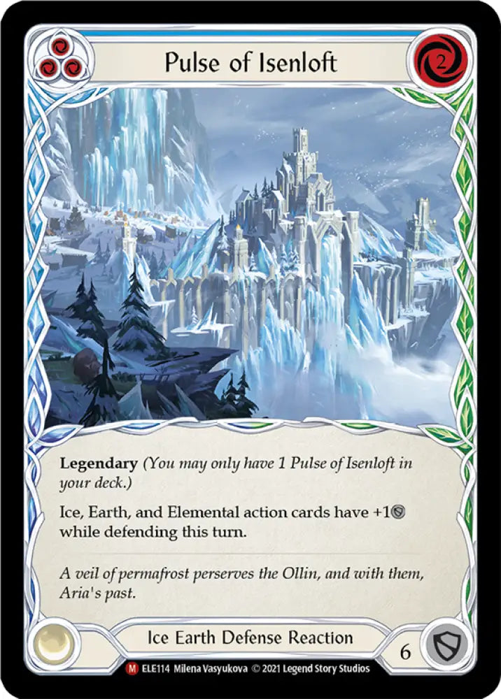 Pulse of Isenloft [Tales of Aria 1st Edition] 1st Edition Cold Foil - Flesh And Blood Single