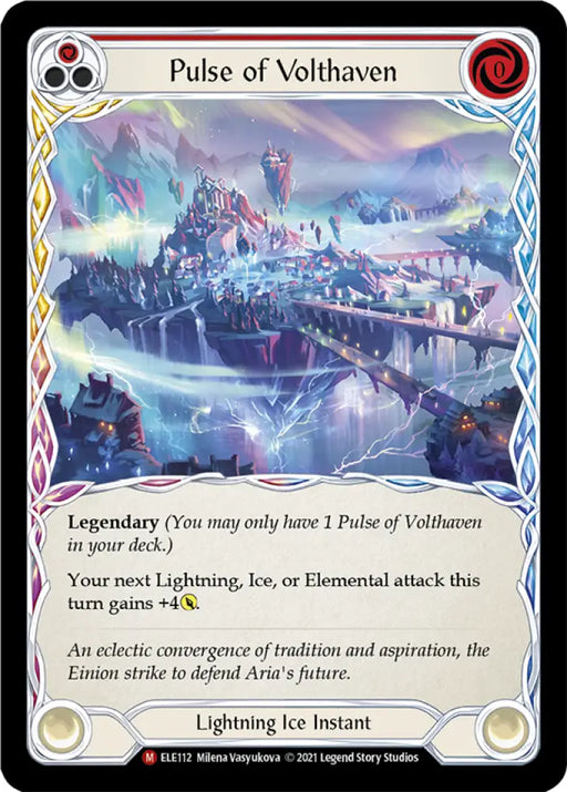 Pulse of Volthaven [Tales of Aria 1st Edition] 1st Edition Normal - Flesh And Blood Single