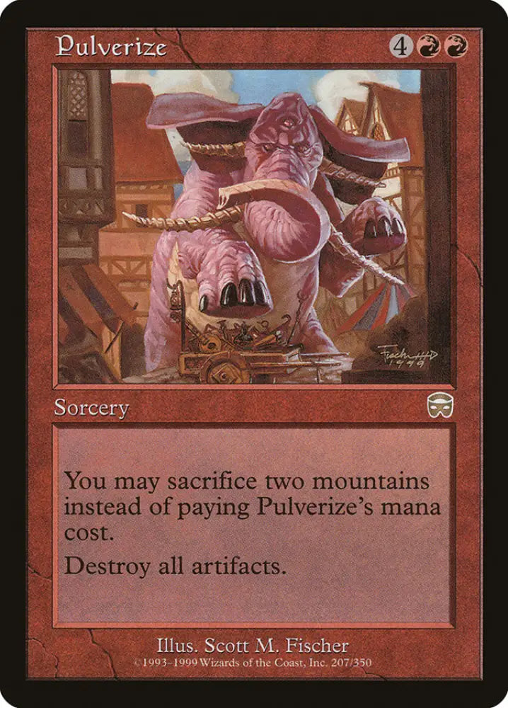 Pulverize [Mercadian Masques] - MTG Single