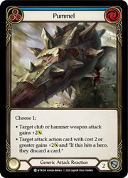 Pummel (Blue) [Welcome to Rathe Unlimited] Unlimited Rainbow Foil - Flesh And Blood Single