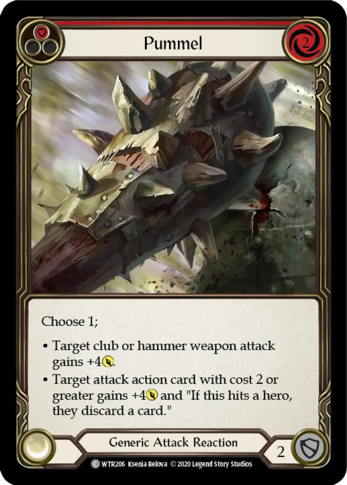 Pummel (Red) [Welcome to Rathe Unlimited] Unlimited Normal - Flesh And Blood Single