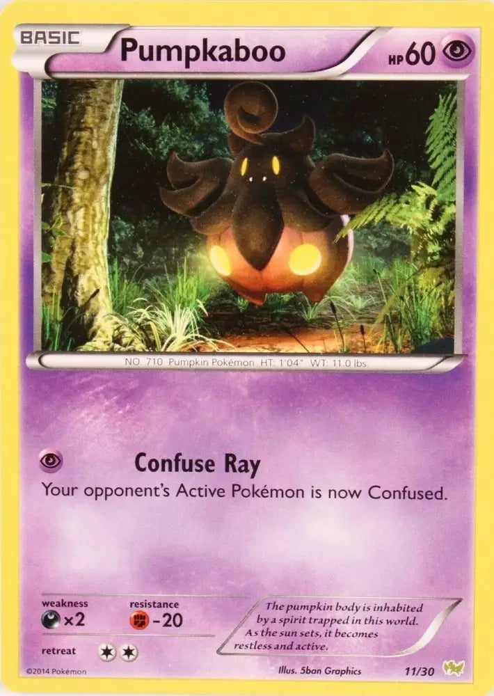Pumpkaboo (11/30) [XY: Trainer Kit - Noivern] - Pokemon Single
