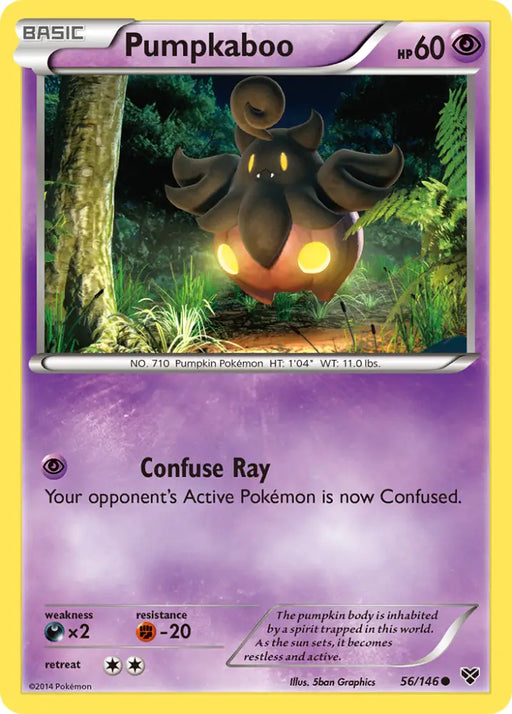 Pumpkaboo (56/146) [XY: Base Set] - Pokemon Single