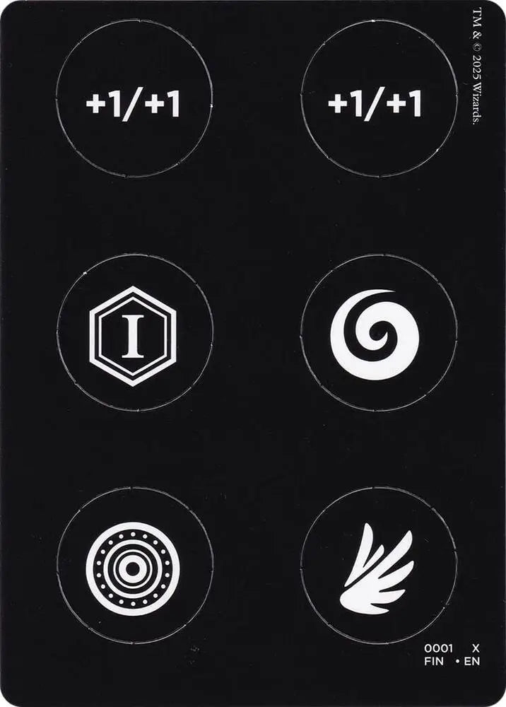 Punch Card Token (0001 // 0002) (1 // 2) [Final Fantasy]