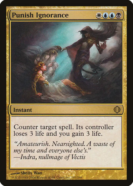 Punish Ignorance [Shards of Alara] - MTG Single