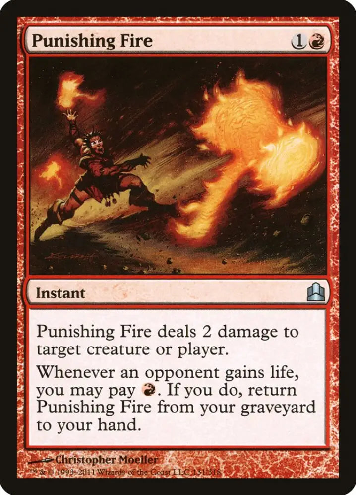 Punishing Fire [Commander 2011] - MTG Single