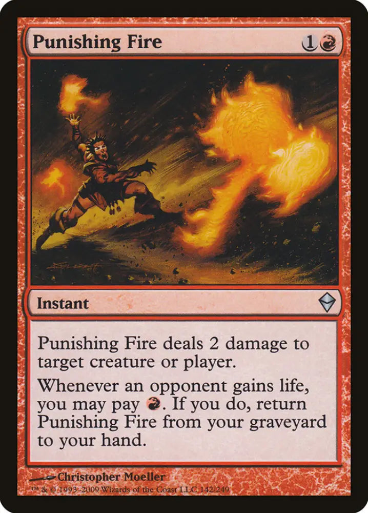 Punishing Fire [Zendikar] - MTG Single