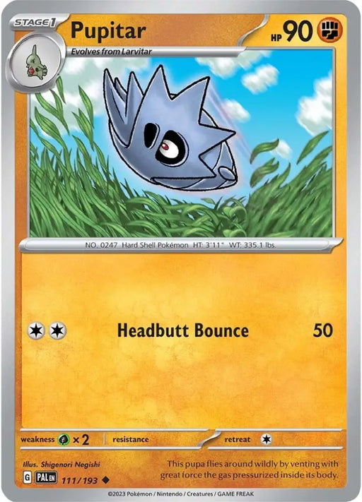 Pupitar (111/193) [Scarlet & Violet: Paldea Evolved] - Pokemon Single