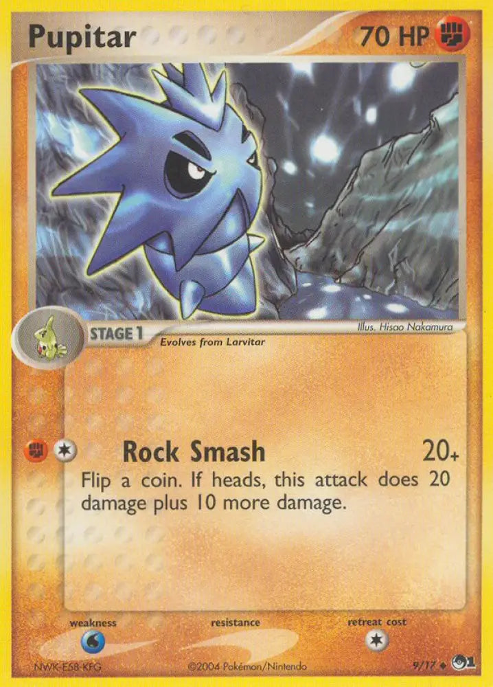 Pupitar (9/17) [POP Series 1] - Pokemon Single