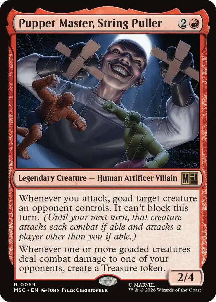 Puppet Master, String Puller (59) [Marvel Super Heroes Commander]