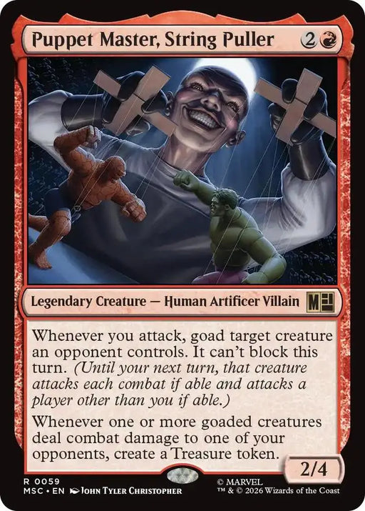 Puppet Master, String Puller (59) [Marvel Super Heroes Commander]