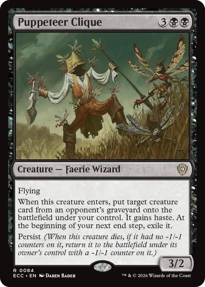 Puppeteer Clique (84) [Lorwyn Eclipsed Commander]