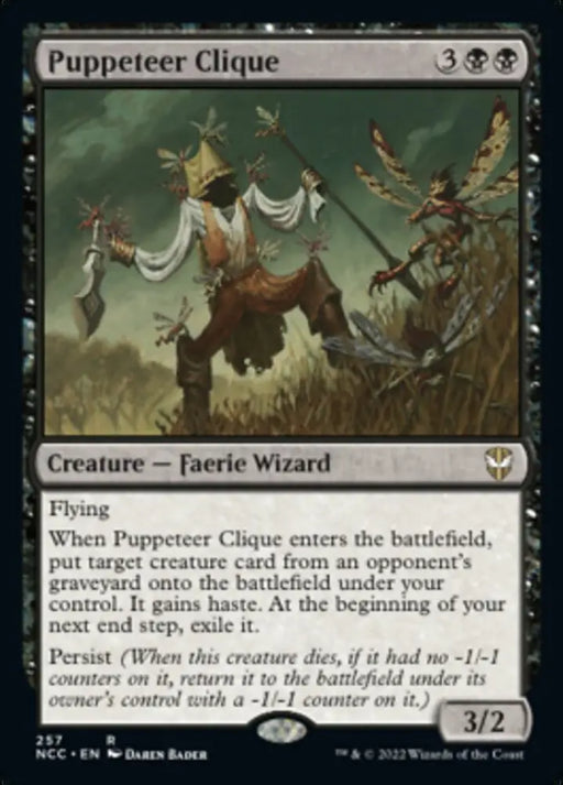 Puppeteer Clique [Streets of New Capenna Commander] - MTG Single
