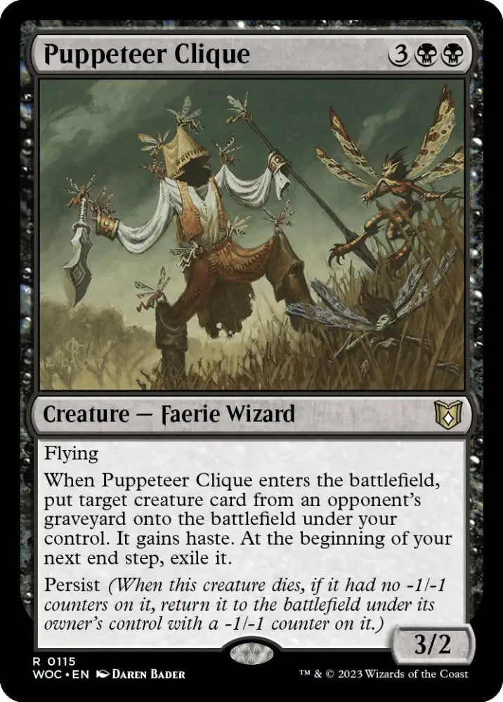 Puppeteer Clique [Wilds of Eldraine Commander] - MTG Single