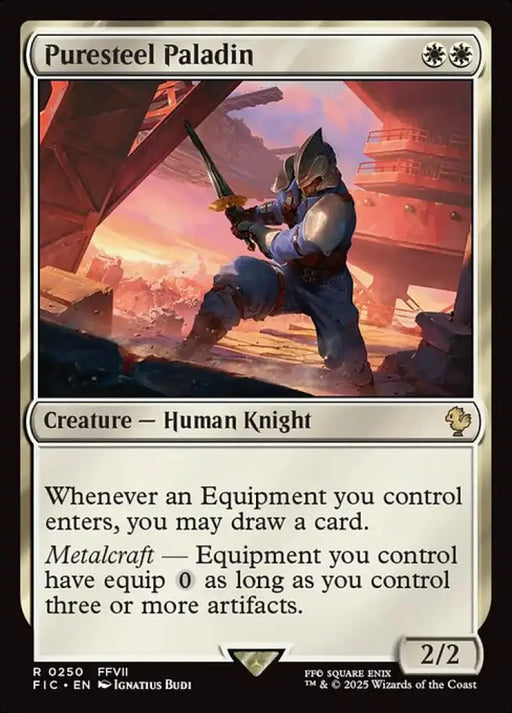 Puresteel Paladin (250) [Final Fantasy Commander]