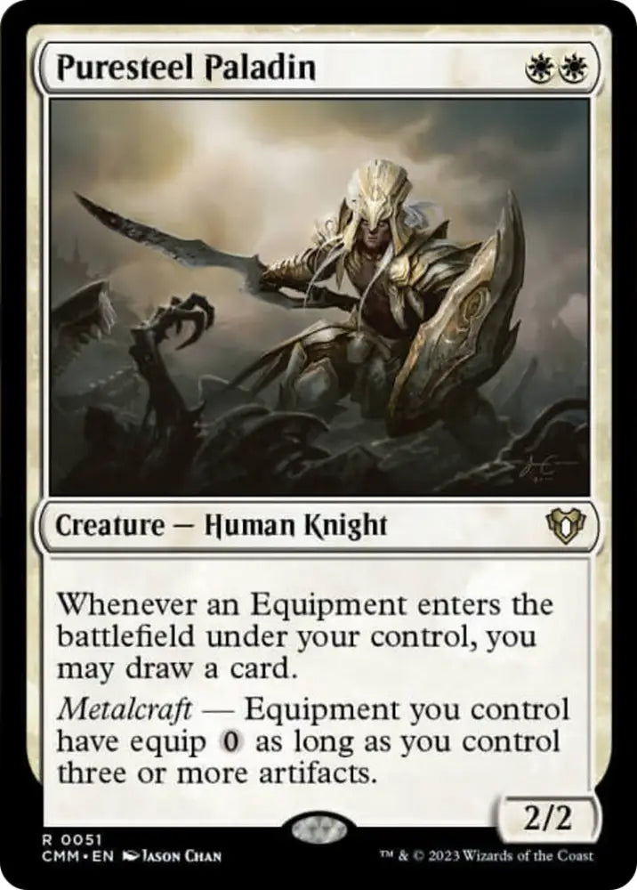 Puresteel Paladin [Commander Masters] - MTG Single