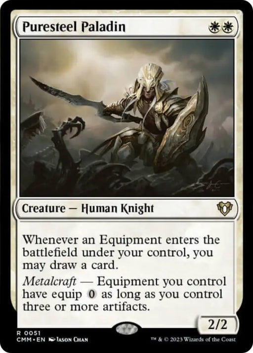 Puresteel Paladin [Commander Masters] - MTG Single