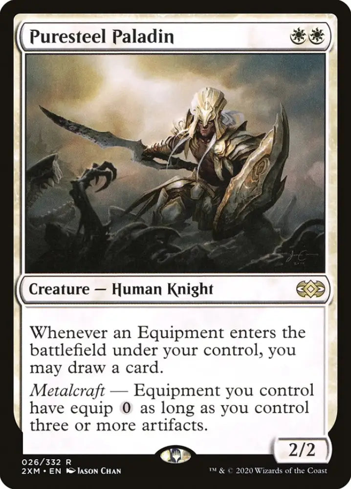 Puresteel Paladin [Double Masters] - MTG Single