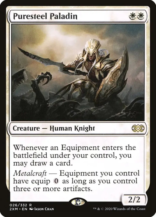 Puresteel Paladin [Double Masters] - MTG Single