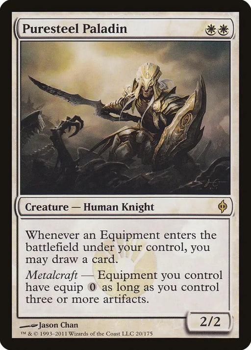 Puresteel Paladin [New Phyrexia] - MTG Single