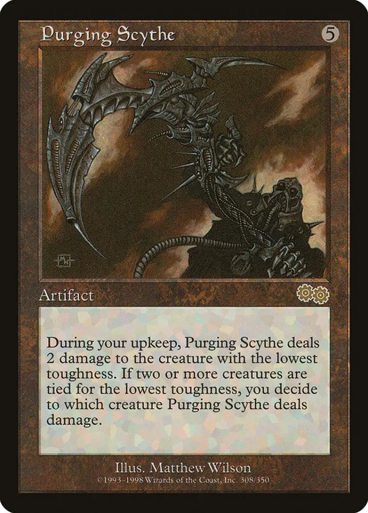 Purging Scythe [Urza’s Saga] - MTG Single