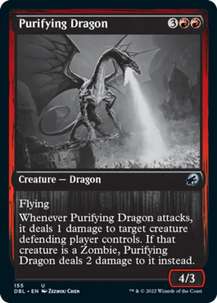 Purifying Dragon [Innistrad: Double Feature] - MTG Single