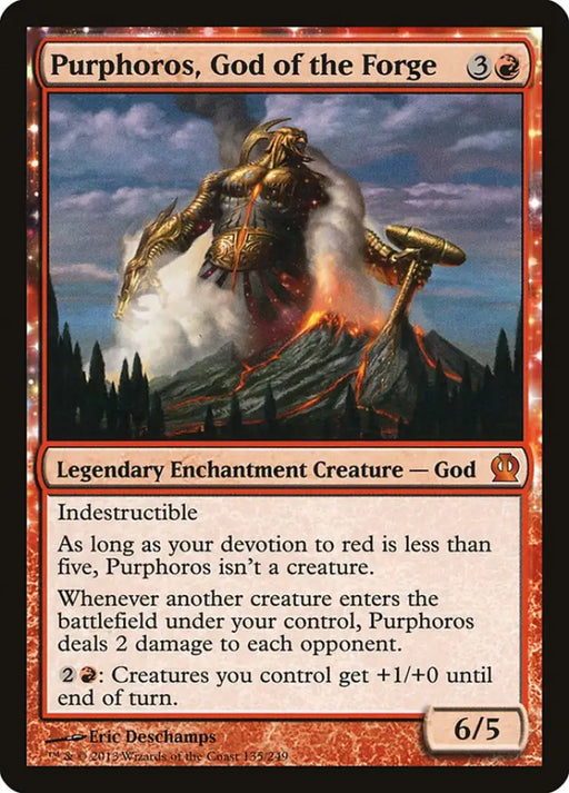 Purphoros God of the Forge [Theros] - MTG Single